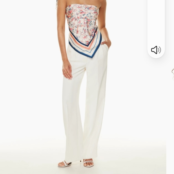 Aritzia Elite silk scarf - Picture 2 of 6